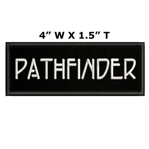 Pathfinder patch embroidered - pathfinder,